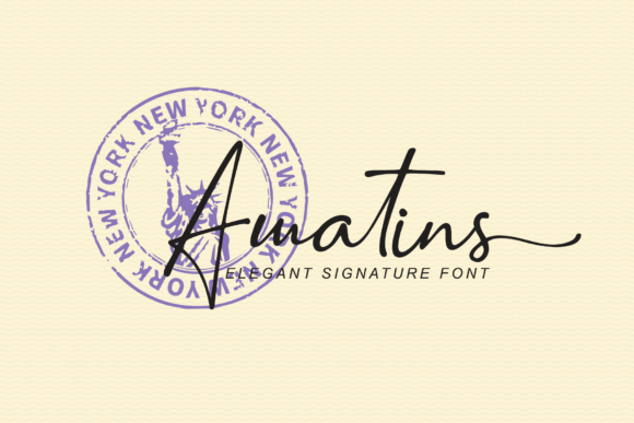 Amatins: A Dazzling Script Font for Editorial Design