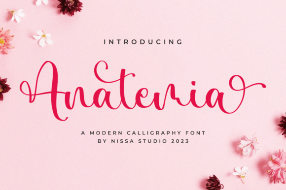 Anatemia: A Delicate Script Font for Modern Web Design