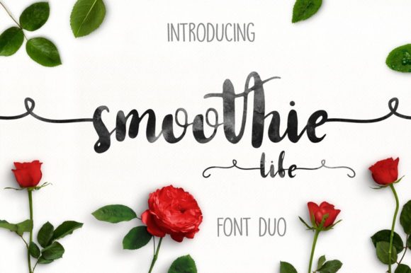 Be with Smoothie Life: A Handwritten Font for Bold Marketing