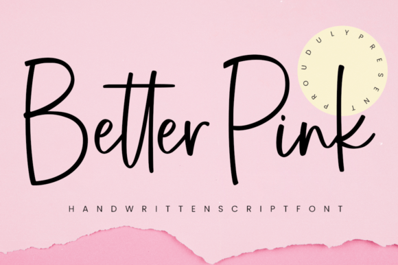 Better Pink: The Script Font That Elevates Handmade Brands
