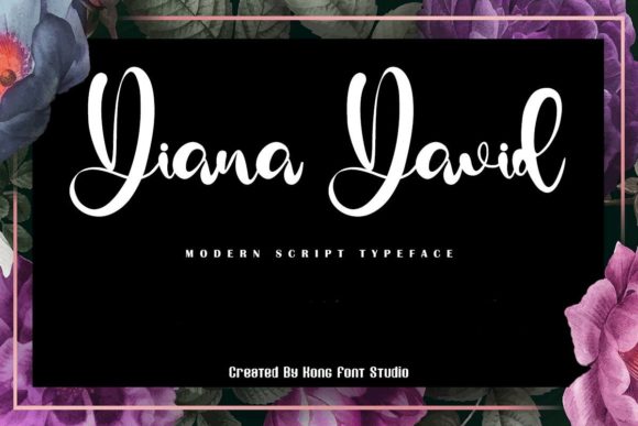 Diana David: The Perfect Script Font for Handmade Brands
