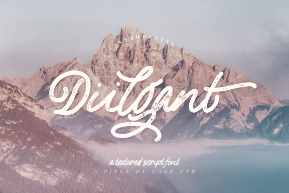 Diilgant: The Script Font That Stops the Scroll