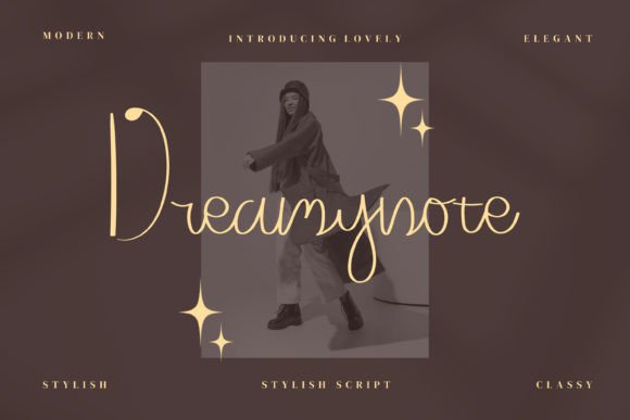 Dreamynote Font Review: A Stylish Script for Brand Identity