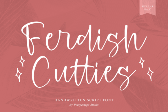 Elevate Your Brand with the Ferdish Cutties Typeface