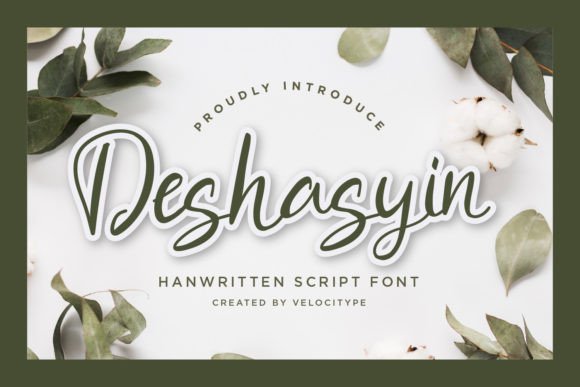 Elevating Editorial Design with the Deshasyin Script Font