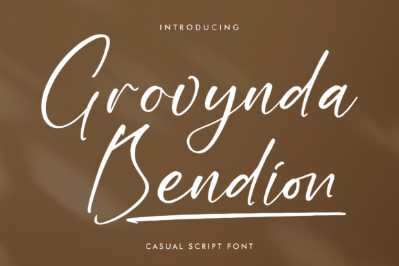 Grovynda Bendion: The Script Font for Stronger Branding