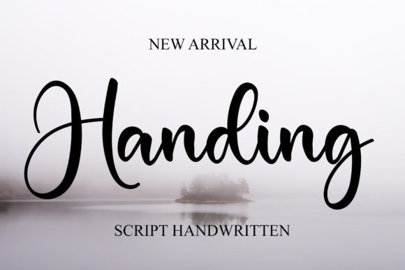 Handing Font: A Polished Script for Small Business Branding