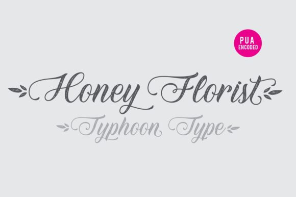 Honey Florist: A Sweet Script Typeface for Editorial Design