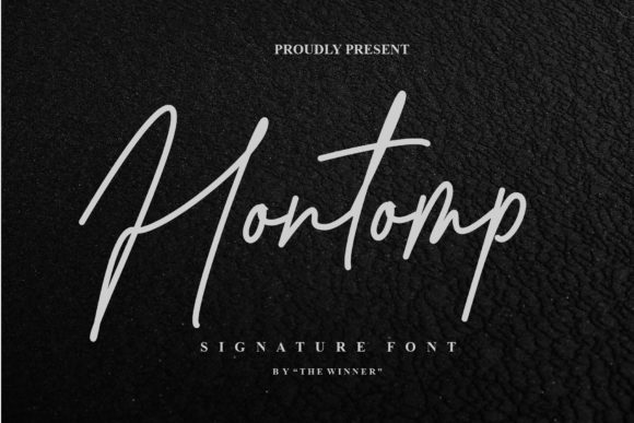 Hontomp: The Script Font That Sharpens Your Campaign Visuals