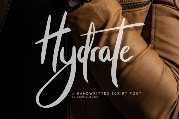 Hydrate: A Timeless Script Font for Editorial Design