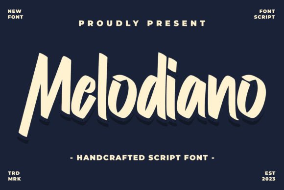 Melodiano: The Script Font That Elevates Campaign Visuals
