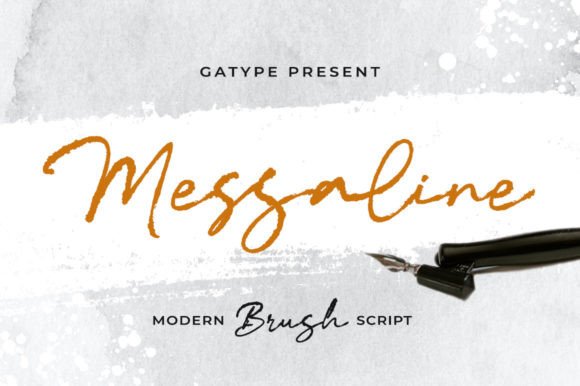 Messaline: A Relaxed Script Font for Editorial Design
