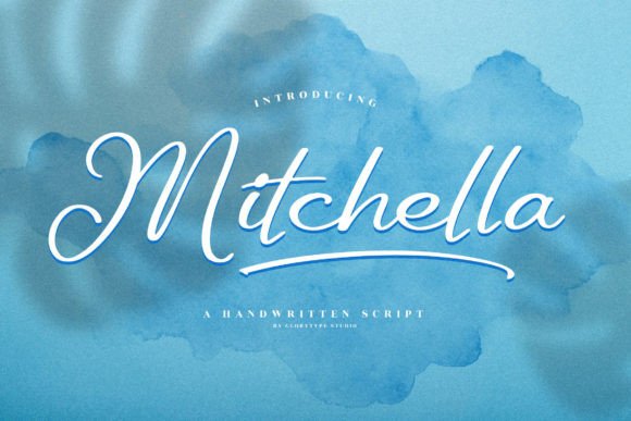 Mitchella: A Dazzling Script Typeface for Editorial Design