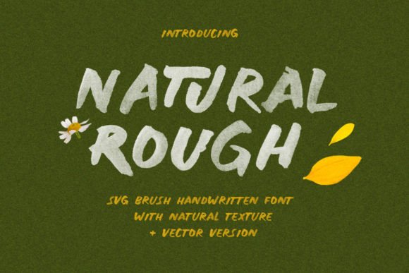 Natural Rough Font Review: A Script for Organic Branding