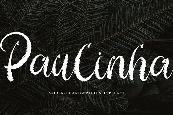 Paulinha: A Handwritten Script Font for Editorial Design