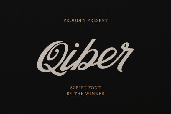 Qiber Review: A Bold Script for Modern Brand Identity