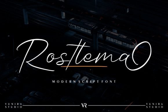 Rostlema: The Handwritten Font That Stops the Scroll