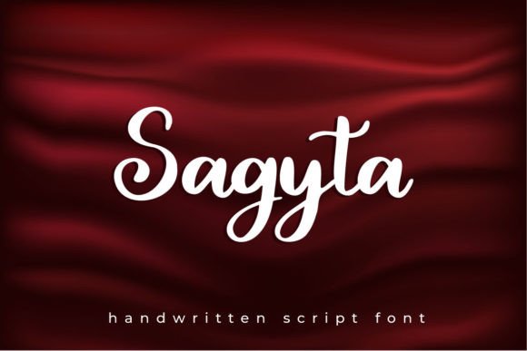 Sagyta: The Handwritten Font That Stops the Scroll