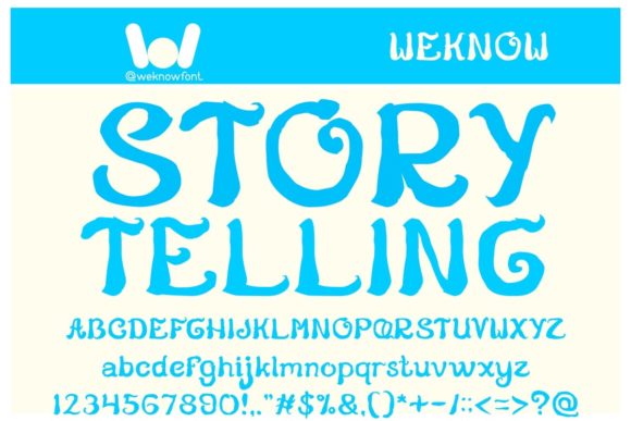 Story Telling Font: A Script Typeface for Memorable Brands