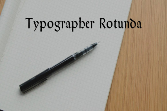 Typographer Rotunda: A Royal Font for Your Brand