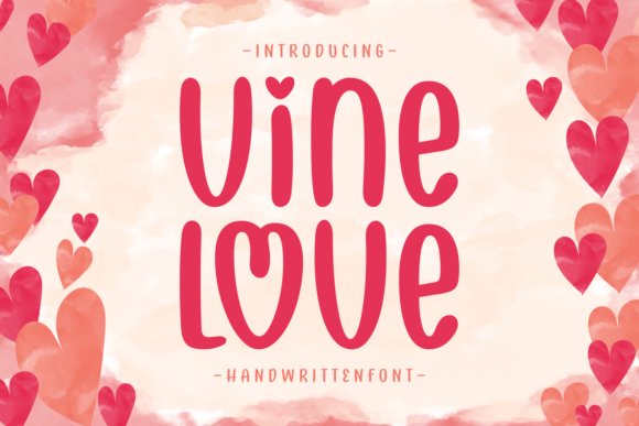 Vine Love: A Handwritten Font for Authentic Branding