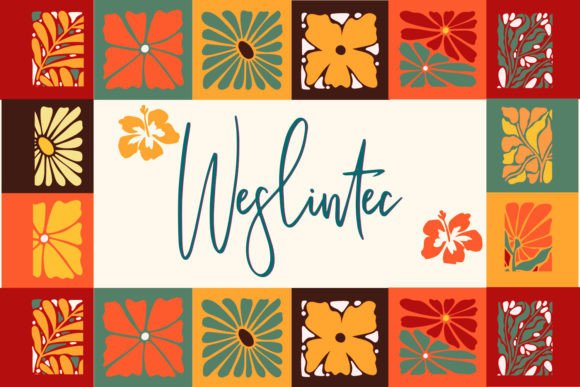 Weslintec: A Playful Script Font for Modern Web Design