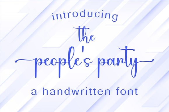 Why The People s Party Font Elevates Small Business Branding